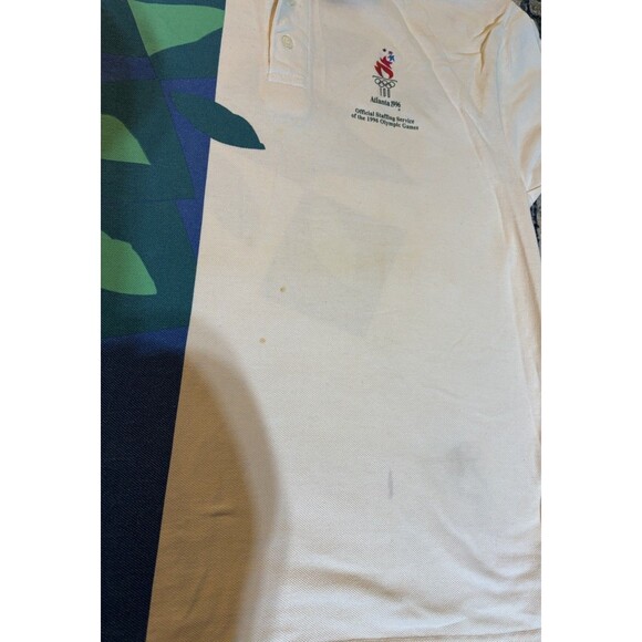 1996 Hanes Official 100th Anniversary Atlanta Olympic Games Shirt Size L - READ - Picture 3 of 10